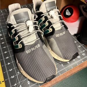 Adidas EQT Support 91/18 Size 10 Black Granite